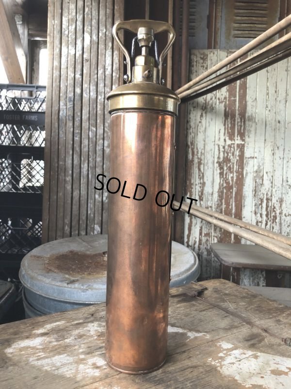 画像4: 20s Antique Nuswift J. Blakeborough & Sons Brass Fire Extinguisher (M019)