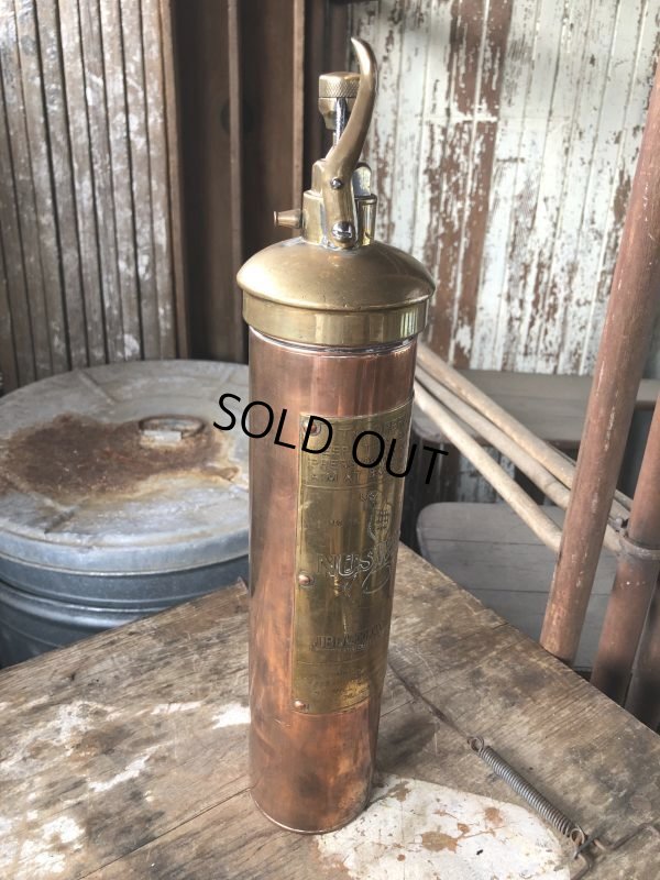 画像3: 20s Antique Nuswift J. Blakeborough & Sons Brass Fire Extinguisher (M019)