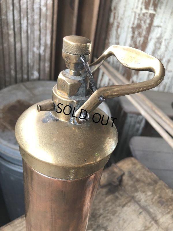 画像7: 20s Antique Nuswift J. Blakeborough & Sons Brass Fire Extinguisher (M019)