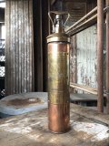 20s Antique Nuswift J. Blakeborough & Sons Brass Fire Extinguisher (M019)