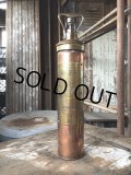 20s Antique Nuswift J. Blakeborough & Sons Brass Fire Extinguisher (M019)