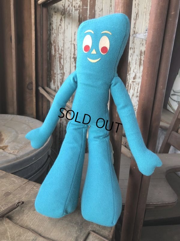 画像1: 90s Vintage Gumby Plush Doll (B993) 