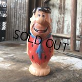 70s Vintage Flintstones Target Game Fred Pin (M021) 