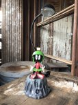画像1: 90s Vintage Looney Tunes Marvin the Martian Bobblehead Desk Lamp (B995)  (1)