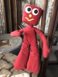 画像1: 80s Vintage Gumby Blockheads J Plush Doll (B994)  (1)