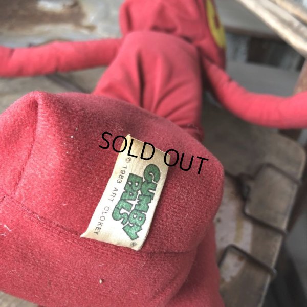 画像6: 80s Vintage Gumby and Pals G Blockhead Plush Doll (B994) 