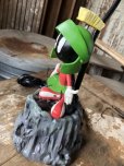 画像12: 90s Vintage Looney Tunes Marvin the Martian Bobblehead Desk Lamp (B995) 