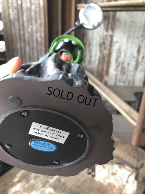 画像5: 90s Vintage Looney Tunes Marvin the Martian Bobblehead Desk Lamp (B995) 