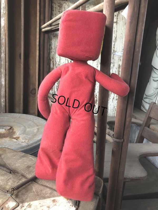画像3: 80s Vintage Gumby and Pals G Blockhead Plush Doll (B994) 