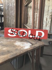 Vintage Metal Sign SOLD (B998)