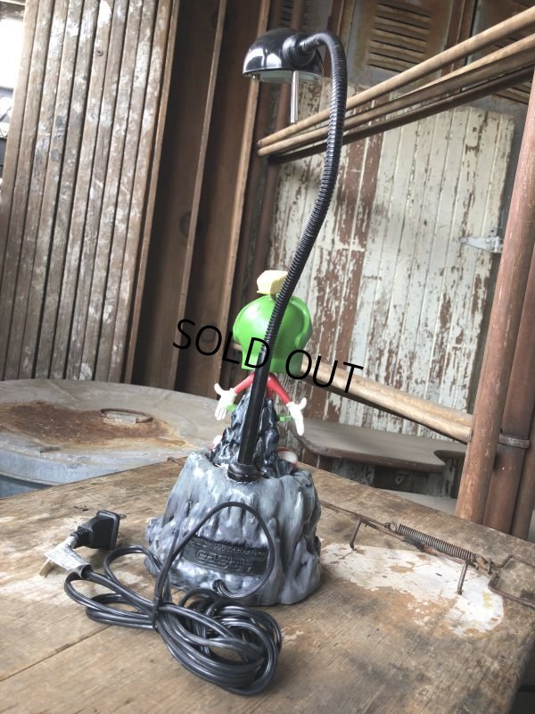 画像3: 90s Vintage Looney Tunes Marvin the Martian Bobblehead Desk Lamp (B995) 