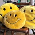 画像9: Vintage Happy Face Smiley Smile Plush Pillow Cushion (B963)