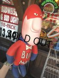 70s Vintage Budweiser Advertising BUD MAN Doll Anheuser Busch (M021) 