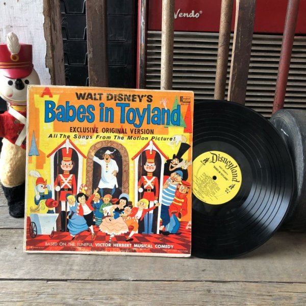 画像1: 60s Vintage Walt Disney's Babes in Toyland  LP Record (M022)