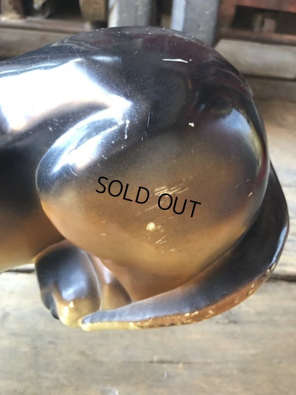 画像14: 60s Vintage FLYING A Gasoline Axelrod Basset Hound Advertising Coin Bank (M024)