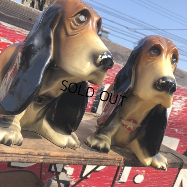 画像18: 60s Vintage FLYING A Gasoline Axelrod Basset Hound Advertising Coin Bank (M024)