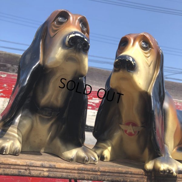 画像20: 60s Vintage FLYING A Gasoline Axelrod Basset Hound Advertising Coin Bank (M024)