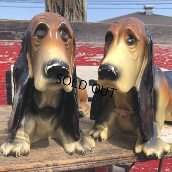 画像13: 60s Vintage FLYING A Gasoline Axelrod Basset Hound Dog Bank (B855)