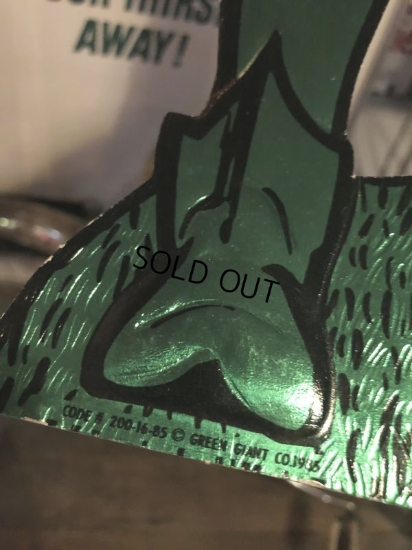 画像6: 80s Vintage Green Giant Store Display Sign (M026) 