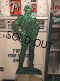 80s Vintage Green Giant Store Display Sign (M026) 