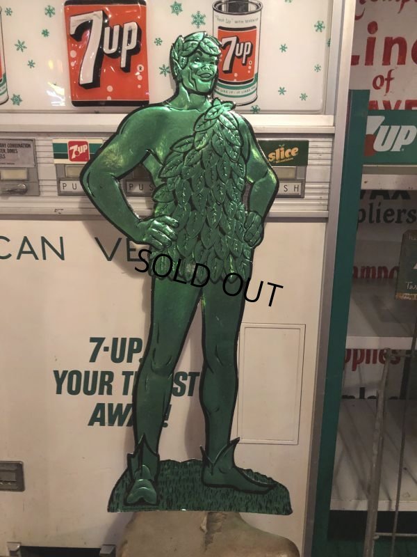 画像1: 80s Vintage Green Giant Store Display Sign (M026) 