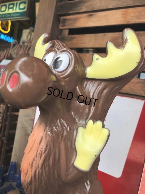 画像8: 70s Vintage  Play Pal Rocky  and Bullwinkle / Bullwinkle Coin Bank (M028) 