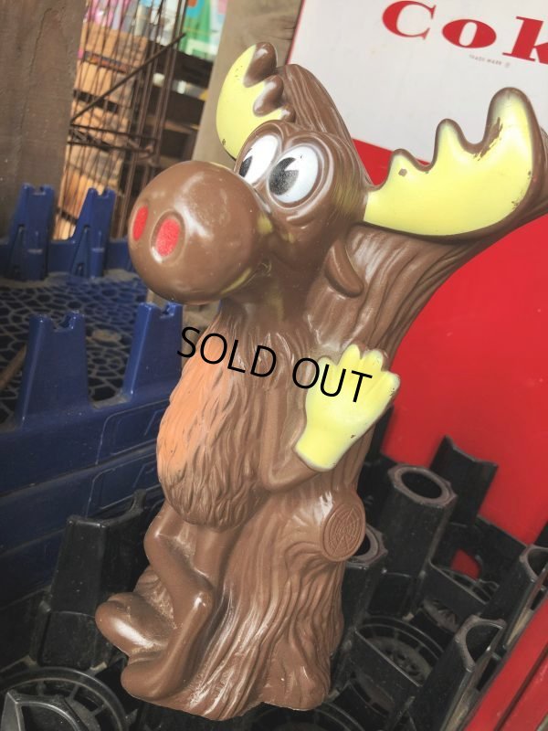 画像5: 70s Vintage  Play Pal Rocky  and Bullwinkle / Bullwinkle Coin Bank (M028) 