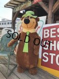 80s Mighty Star Hanna Barbera Yogi Bear Giant Size Plush Doll 145cm !! (M030) 