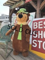 80s Mighty Star Hanna Barbera Yogi Bear Giant Size Plush Doll 145cm !! (M030) 