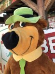 画像19: 80s Mighty Star Hanna Barbera Yogi Bear Giant Size Plush Doll 145cm !! (M030) 