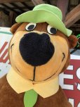 画像7: 80s Mighty Star Hanna Barbera Yogi Bear Giant Size Plush Doll 145cm !! (M030) 