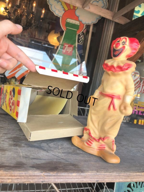 画像8: Vintage BOZO Squeeze Me Rubber Toy THE OAK RUBBER COMPANY w/Box (M031) 
