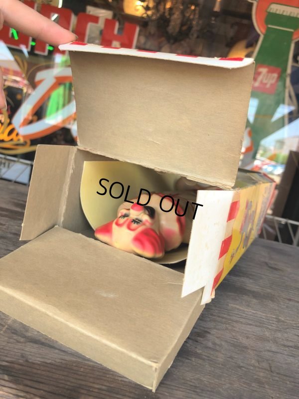 画像9: Vintage BOZO Squeeze Me Rubber Toy THE OAK RUBBER COMPANY w/Box (M031) 