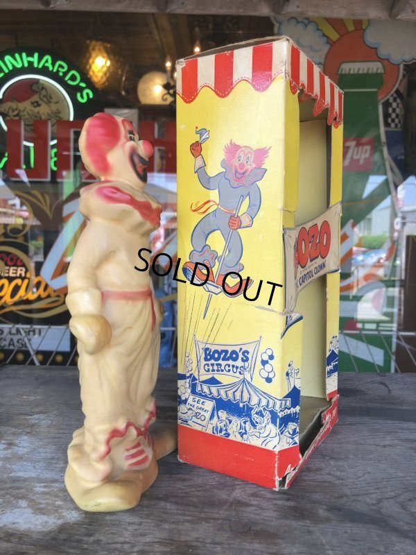 画像4: Vintage BOZO Squeeze Me Rubber Toy THE OAK RUBBER COMPANY w/Box (M031) 