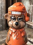 画像12: 60s Travelodge Sleepy Bear Counter Display Pen Holder Hard to Find ! (M034)