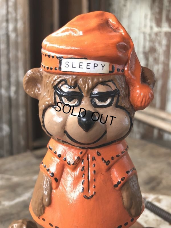 画像12: 60s Travelodge Sleepy Bear Counter Display Pen Holder Hard to Find ! (M034)