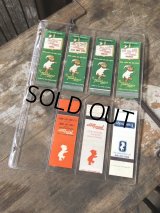 Vintage Matchbook Set Sleepy Bear Trave Lodge (M034)