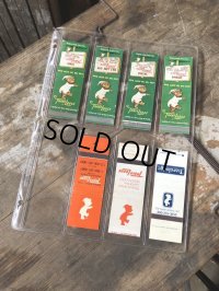 Vintage Matchbook Set Sleepy Bear Trave Lodge (M034)