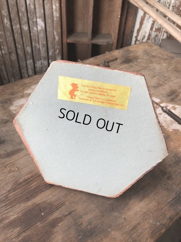 画像5: 60s Travelodge Sleepy Bear Counter Display Pen Holder Hard to Find ! (M034)