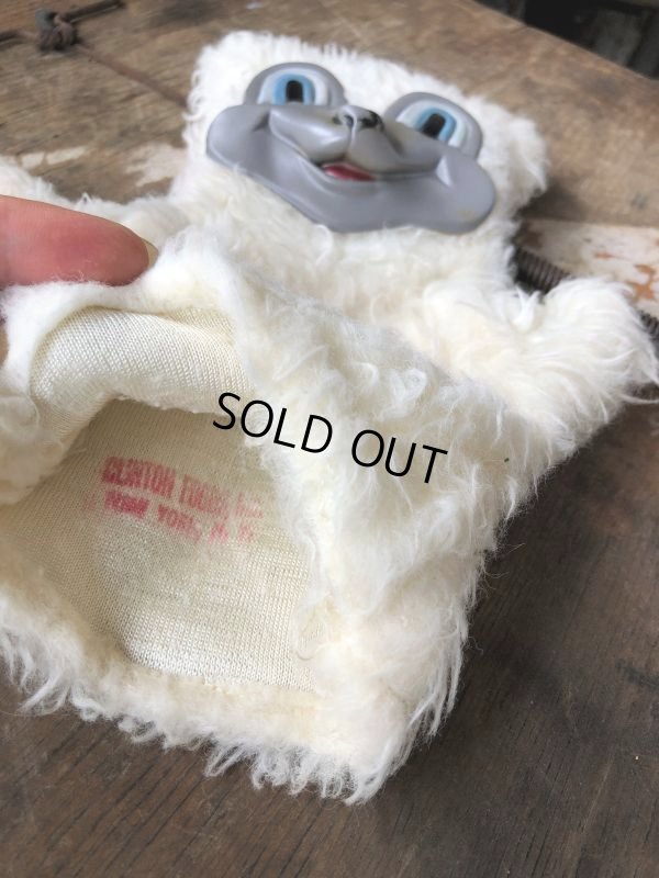 画像9: 50s Vintage Teddy Snow Crop Orange Juice Puppet (M036)