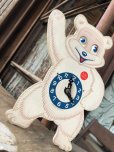 画像3: 50s Vintage Teddy Snow Crop Orange Juice Weight Driven Clock (M035)