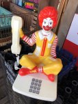 画像9: 80s Vintage Telephone Ronald McDonald Canada Ver (M040) 