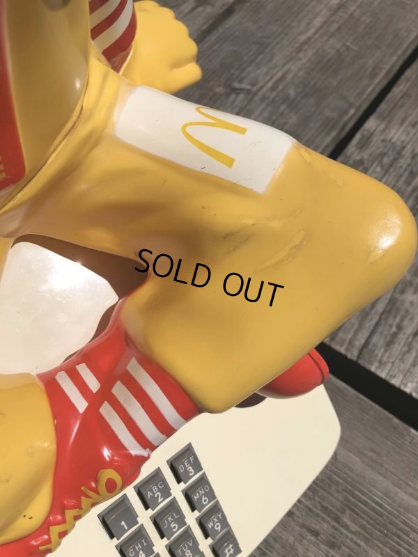 画像22: 80s Vintage Telephone Ronald McDonald Canada Ver (M040)