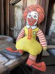 画像1: 70s Vintage McDonald's Pillow Doll Ronald McDonald (M038) (1)