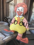 70s Vintage McDonald's Pillow Doll Ronald McDonald (M038)