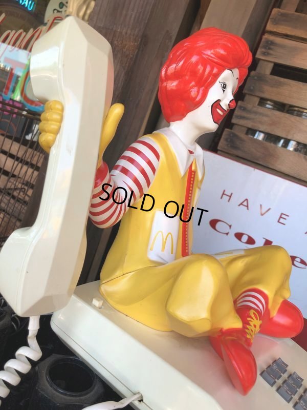 画像19: 80s Vintage Telephone Ronald McDonald Canada Ver (M040)