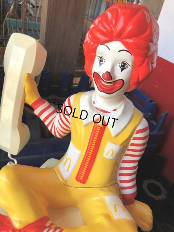 画像4: 80s Vintage Telephone Ronald McDonald Canada Ver (M040)