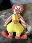 画像4: 70s Vintage McDonald's Pillow Doll Ronald McDonald (M038)