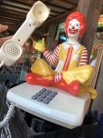 画像20: 80s Vintage Telephone Ronald McDonald Canada Ver (M040) 