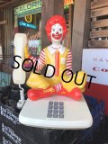 80s Vintage Telephone Ronald McDonald Canada Ver (M040) 